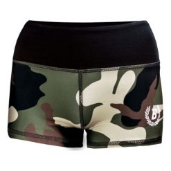 Spodenki sportowe męskie: Bodypak Szorty damskie WMN Army czarno-zielone r. XS (BOD/151#XS)