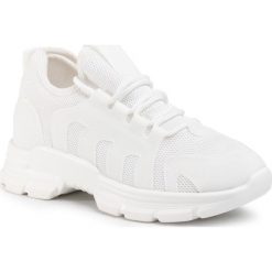 Sneakersy JENNY FAIRY - TS4775-01 White. Białe półbuty damskie Jenny Fairy, ze skóry ekologicznej. Za 119,99 zł.
