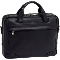 Torba MCKLEIN Montclare 13.3 cali Czarny. Czarne plecaki męskie Mcklein, w paski. Za 742,99 zł.