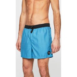 Quiksilver - Kąpielówki. Niebieskie kąpielówki męskie Quiksilver, s, bez wzorów, z poliesteru. W wyprzedaży za 89,90 zł.