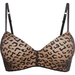Biustonosz usztywniany bonprix czarny. Czarne biustonosze bonprix, z aplikacjami. Za 34,99 zł.
