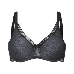 Triumph Biustonosz Minimizer Infinite Sensation czarny female czarny 85E. Czarne biustonosze Triumph, w paski, z dżerseju. Za 169,00 zł.