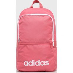 Adidas - Plecak. Różowe plecaki damskie Adidas, bez wzorów, z poliesteru. Za 79,90 zł.
