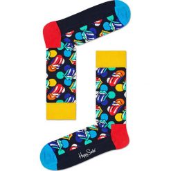 Happy Socks - Skarpety Rolling Stones Big Licks. Niebieskie skarpetki męskie marki Happy Socks, z elastanu. Za 54,90 zł.