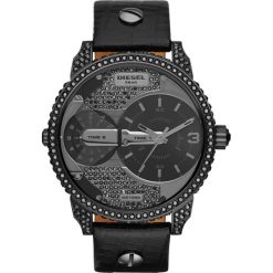 Zegarek DIESEL - Mini Daddy DZ7328 Black/Gunmetal. Czarne zegarki męskie Diesel. Za 1309,00 zł.