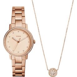 Zegarki damskie: Zegarek FOSSIL – Neely ES4330SET Rose Gold/Rose Gold