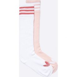Adidas Originals - Skarpetki (2-pack). Szare skarpetki damskie adidas Originals, z bawełny. W wyprzedaży za 49,90 zł.