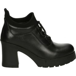 Botki - 2093437 NERO. Czarne botki damskie skórzane marki Venezia. Za 379,00 zł.