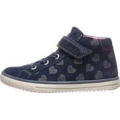 Skórzane sneakersy "Sory" w kolorze granatowym. Niebieskie trampki dziewczęce Lurchi, bez wzorów, z gumy, bez zapięcia. W wyprzedaży za 172,95 zł.