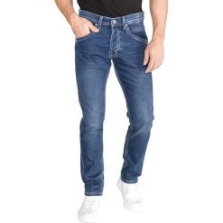 Pepe Jeans Track Dżinsy Niebieski. Niebieskie jeansy męskie Pepe Jeans, bez wzorów. Za 400,95 zł.