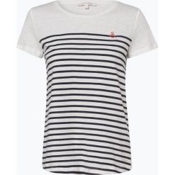 Tom Tailor Denim - T-shirt damski, niebieski. Niebieskie t-shirty damskie marki TOM TAILOR DENIM, s, w paski, z denimu, bez kołnierzyka. Za 69,95 zł.