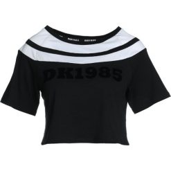 Topy sportowe damskie: Hunkemöller DK TOP Tshirt z nadrukiem black
