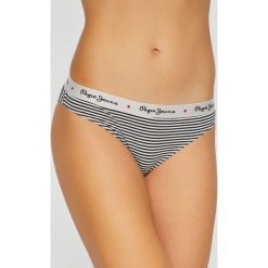 Pepe Jeans - Figi Sade. Brązowe figi marki Pepe Jeans, s, z jeansu. W wyprzedaży za 49,90 zł.