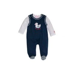 Śpiochy niemowlęce: SALT AND PEPPER Baby Glück Girls Śpioszki Kaczka navy blue