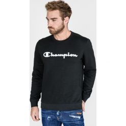 Champion Bluza Czarny. Czarne bluzy męskie Champion, l, z nadrukiem, z bawełny, bez kołnierzyka, bez rękawów, bez kaptura. Za 221,95 zł.