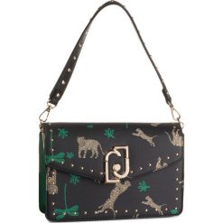 Torebka LIU JO - S Crossbody A69037 E0204 Nero Tigri U9306. Czarne torebki klasyczne damskie Liu Jo, bez wzorów, ze skóry ekologicznej, eleganckie, bez dodatków. Za 599,00 zł.