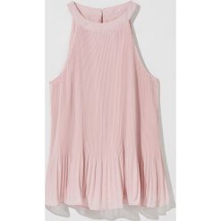 Plisowany top halter Eco Aware -. Topy damskie Mohito, bez wzorów, bez kołnierzyka. Za 99,99 zł.