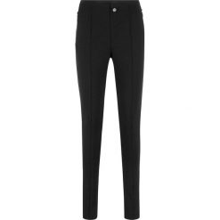 Legginsy Punto di Roma bonprix czarny. Czarne spodnie damskie bonprix, bez wzorów. Za 79,99 zł.