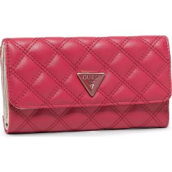 Duży Portfel Damski GUESS - Cessily (EV) Slg SWEV76 79650 RED. Czerwone portfele damskie Guess, z aplikacjami, ze skóry ekologicznej. Za 279,00 zł.