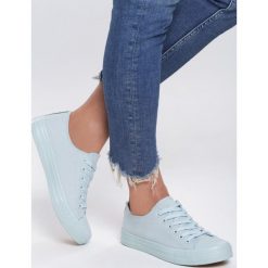 Niebieskie Trampki Sweet Land. Niebieskie trampki i tenisówki damskie Renee, na sznurówki. Za 49,99 zł.