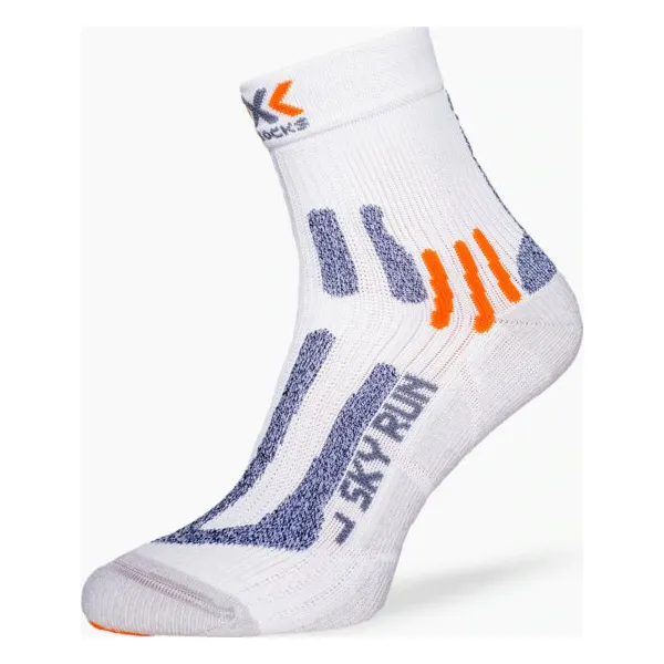 X-Socks Skarpety Sky Run 2.0 , biały, rozmiar L. Białe skarpetki damskie X SOCKS, bez wzorów, z poliesteru. W wyprzedaży za 69,99 zł.