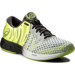 Buty ASICS - Noosa Ff 2 T819N Glacier Grey/Dark Grey/Safety Yellow 9695. Szare buty do biegania męskie Asics, z materiału. W wyprzedaży za 399,00 zł.