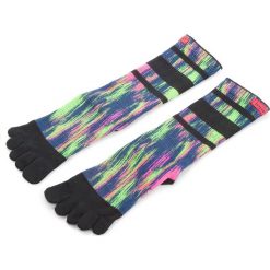 Skarpetki damskie: Skarpety Wysokie Unisex INJINJI – Sport 052270 Rhythm