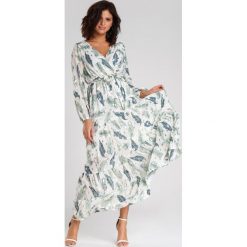 Biała Sukienka Vang. Białe sukienki damskie Renee, s, długie, maxi, kopertowe. Za 139,99 zł.