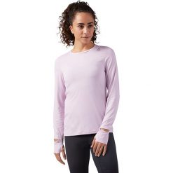 Koszulka do biegania damska REEBOK ACTIVCHILL RUNNING LONG SLEEVE / CE4535. Różowe bralety Reebok. Za 143,00 zł.