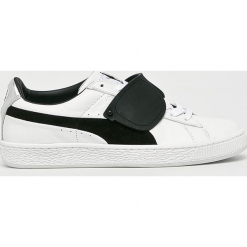 Puma - Buty Suede Classic x Karl. Szare buty sportowe damskie Puma, z gumy. Za 599,90 zł.
