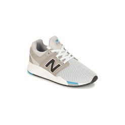 Buty Dziecko New Balance GS247. Szare trampki dziewczęce New Balance, bez wzorów, bez zapięcia. Za 216,80 zł.