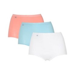 Sloggi Figi maxi Basic+ 3 Pack miks kolorów female 60. Pomarańczowe majtki damskie Sloggi, z bawełny. Za 119,00 zł.