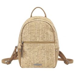 Tamaris Elegancki Damski Plecak Edna Backpack 2576181-396 Nature Comb. Brązowe plecaki damskie marki Tamaris, eleganckie. W wyprzedaży za 183,00 zł.