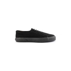 Buty Superga 2750 Knittedpolyu Total Black. Czarne trampki męskie Superga, bez wzorów, bez zapięcia. Za 141,17 zł.