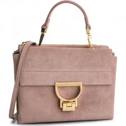 Torebka COCCINELLE - DD6 Arlettis Suede E1 DD6 55 B7 01 Pivoine P08. Brązowe torebki klasyczne damskie Coccinelle, bez wzorów, ze skóry, klasyczne, bez dodatków. Za 1149,90 zł.