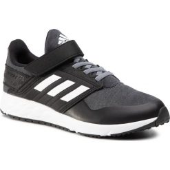 Buty adidas - FortaFaito El K EE7309 Dark Grey Heather/Cloud White/Core Black. Szare buty sportowe damskie Adidas, bez wzorów, z tworzywa sztucznego, sportowe, trekkingowe. W wyprzedaży za 129,00 zł.