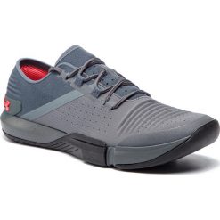 Buty UNDER ARMOUR - Ua Tribase Reign 3021289-100 Gry. Szare buty sportowe męskie Under Armour, z tworzywa sztucznego, bez zapięcia, na fitness i siłownię. W wyprzedaży za 309,00 zł.