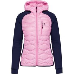 Kurtka PEAK PERFORMANCE HELIUM HYBRID HOODED. Różowe kurtki damskie Peak Performance, na zimę, bez wzorów, z materiału, bez kaptura. Za 950,00 zł.