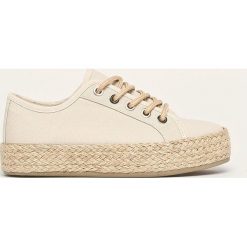 Answear - Espadryle Kylie Crazy. Brązowe espadryle damskie ANSWEAR, bez wzorów, z gumy, bez obcasa, na obcasie. Za 119,90 zł.