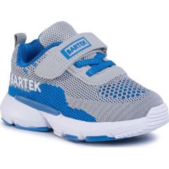 Sneakersy BARTEK - 71288-76G Szary. Szare trampki chłopięce Bartek, bez wzorów, ze skóry ekologicznej, na rzepy. Za 139,00 zł.