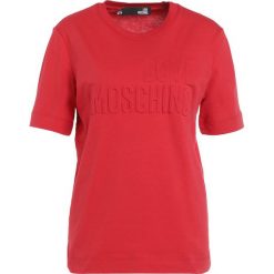 Odzież damska: Love Moschino Tshirt z nadrukiem red