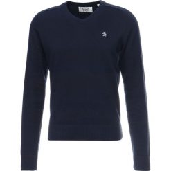 Swetry klasyczne męskie: Original Penguin Sweter dark sapphire