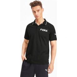 Puma Modern Sports Polo Koszulka Czarny. Czarne podkoszulki męskie Puma, l, z nadrukiem, z elastanu. Za 171,95 zł.
