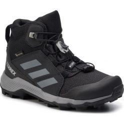 Buty adidas - Terrex Mid Gtx K GORE-TEX EF0225 Cblack/Grethr/Cblack. Czarne buty sportowe damskie Adidas, z materiału, sportowe, outdoorowe. W wyprzedaży za 279,00 zł.