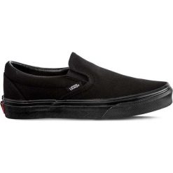 Wsuwane Czarne Komfortowe Trampki Vans Classic Slip on BKA. Czarne trampki i tenisówki damskie Molly.pl, bez wzorów, z gumy, bez zapięcia. Za 259,00 zł.