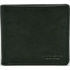 Pepe Jeans - Portfel skórzany. Czarne portfele męskie marki Pepe Jeans, z jeansu. W wyprzedaży za 129,90 zł.