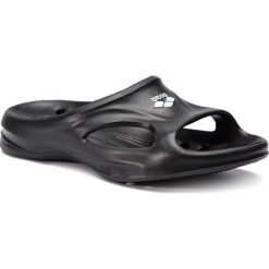 Klapki ARENA - Hydrosoft 80708 51 Black/White. Czarne klapki męskie Arena, bez wzorów, z tworzywa sztucznego. W wyprzedaży za 69,00 zł.