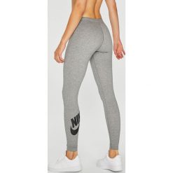 Nike - Legginsy. Szare legginsy we wzory Nike, m, z bawełny. Za 119,90 zł.