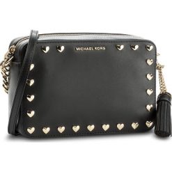 Torebka MICHAEL KORS - Ginny 32H7GGNM2U Black. Czarne listonoszki damskie marki Michael Kors. Za 989,00 zł.