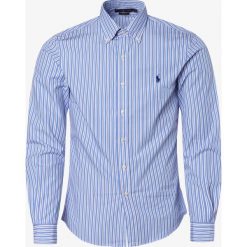 Polo Ralph Lauren - Koszula męska – Slim Fit, niebieski. Niebieskie koszule męskie Polo Ralph Lauren, m, w paski, klasyczne, polo, bez rękawów. Za 499,95 zł.